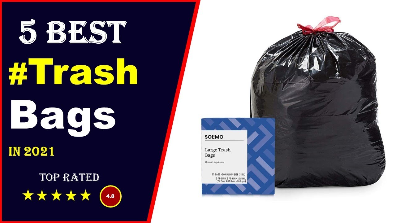 ✅ Top 5: Best Tall Kitchen Trash Bags 2023 [Tested & Reviewed]