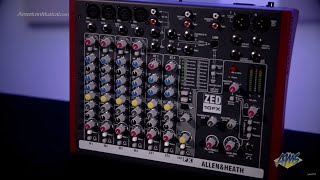 Video thumbnail for Allen & Heath ZED10FX Audio Mixer - Allen & Heath ZED10FX by American Musical Supply