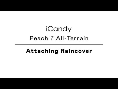 How to attach your Raincover to your iCandy Peach 7 All-Terrain