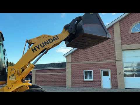 Video: Hyundai HL757-7A gummihjulslæsser 1