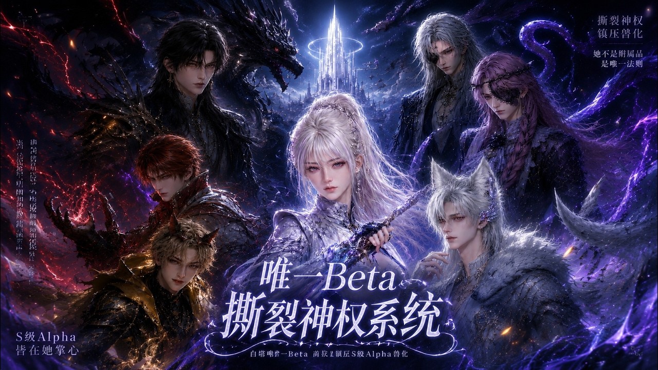 ⚡️新剧开播《星际：白塔唯一Beta她不臣服》她，Beta，是唯一能镇压S级Alpha的禁忌秘密！ #漫剧 #热血 #爽文 #灰塔漫研社