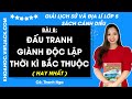 Giải sgk Lịch sử và Địa lí lớp 5 Bài 8: Đấu tranh giành độc lập thời kì Bắc thuộc