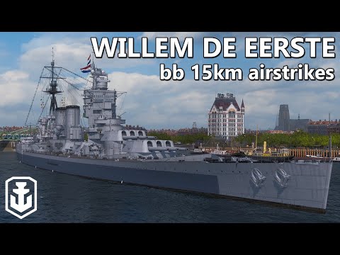 New TX Steel Battleship Willem De Eerste! (World of Warships)