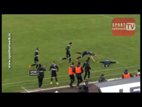 Superliga 2016/17, 3. kolo plej - auta: Spartak - Novi Pazar 2:1