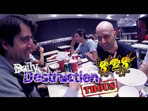 Daily Destruction Thousands 323 - Bank Robbery, Dinner with Videopaths, and the Knife Tag