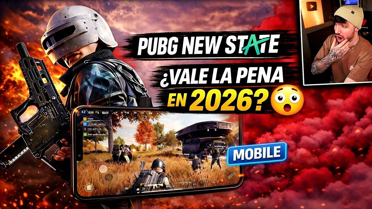 ¿Vale la pena PUBG NEW STATE en 2026?… Les digo la verdad NO esperaba ESTO 😳