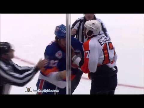 Wayne Simmonds vs Matt Martin