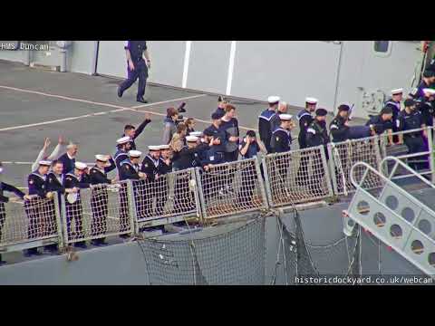 HMS Duncan returns from Gulf deployment - 28th Sept 2019