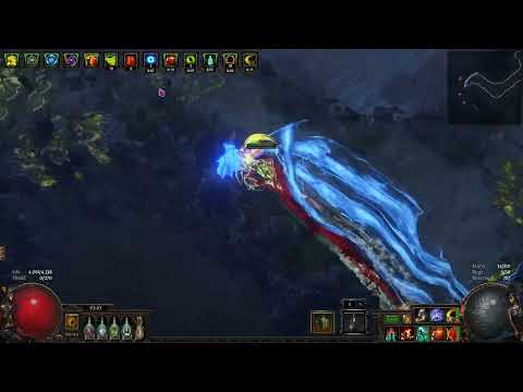 Path of Exile-Dex Stack Venom Gyre-T16 Atoll Mapping