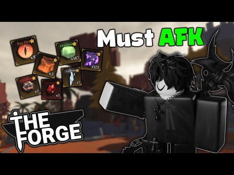 How To AFK Legendary & Mythical Ores In The Forge! Roblox
