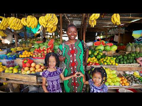 What $10 Gets Inside Uganda's ORGANIC Markets 🇺🇬 Cooking Traditional Village Foods | Matoke, Kawunga