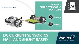 IC platform for DC current sensing (Shunt & Hall)