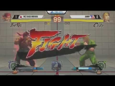 EVO 2015 - Daigo Umehara (Evil Ryu) vs. Jammy (Cody) - USFIV Pool Match