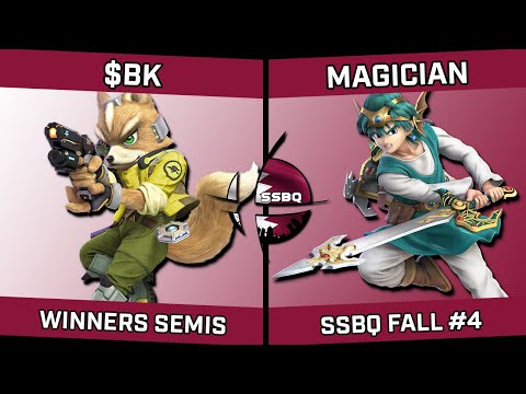 $BK (Fox) vs Magician (Hero/Terry/Ganondorf) - SSBQ Fall #4