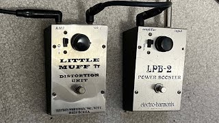 Video thumbnail for Electro Harmonix Little Muff Pi Vintage 70s + LPB-2 Vintage Demo by Nordfield Live