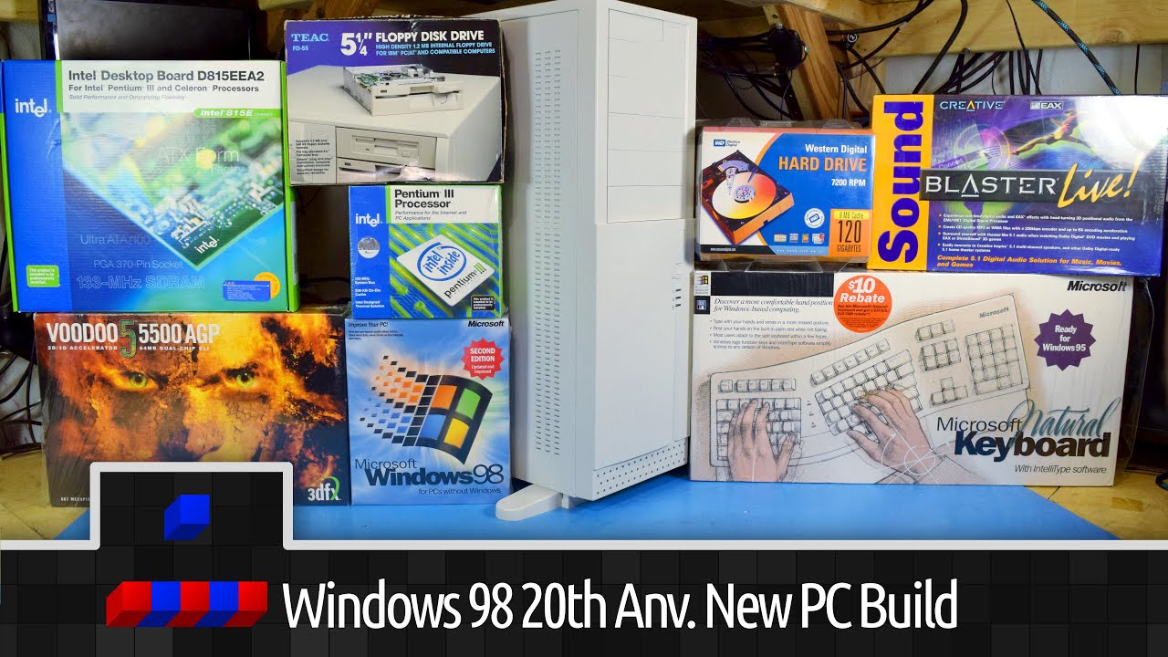 Windows 98 20th Anniversary All New PC Build