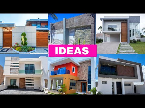 FACHADAS MODERNAS de Casas 2026 | últimas tendencias para construir tu hogar