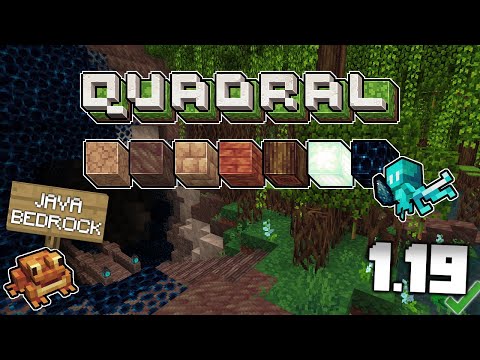 Quadral Texture Pack Download for Java/MCPE/Minecraft PE/Bedrock