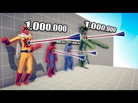 1.000.000 DAMAGE ARCHER vs EVERY FACTION - TABS | Totally Accurate Battle Simulator 2023