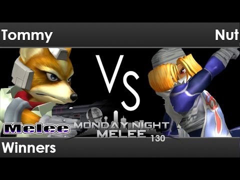 MNM 130 - Tommy (Fox) vs Nut (Sheik) Winners - Melee