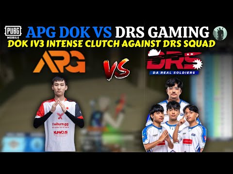 APG DOK🇲🇳 VS DRS GAMING🇳🇵 (APG DOK 1V3 CLUTCH TO DRS) | THE MAXEBELS INVITATIONAL