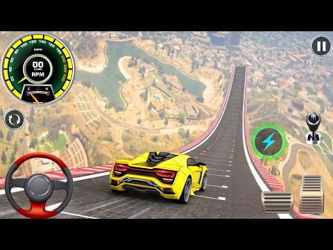 Impossible Car Stunt Racing 😯- Ramp Car Racing - Car Game 3D - Android Gameplay.