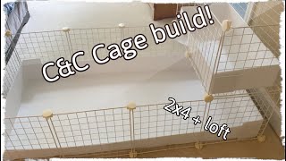 C&C Cage build | 2x4 with loft