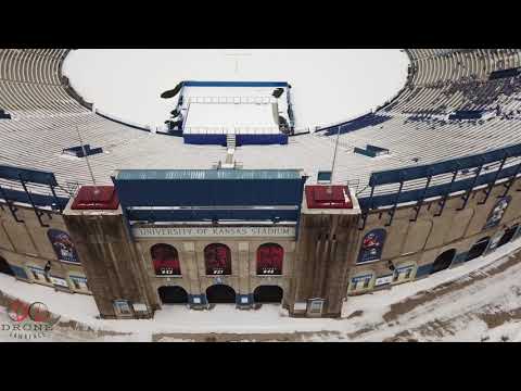 Winter in Lawrence, Kansas shot by Drone Lawrence | 4K