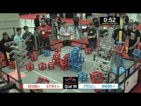 2015 VRC Sci Q90 - 3818B 5776Y vs 7701Z 9409D - 30 to 61 - VEX Worlds 2015 - Science Division