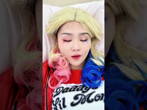 Joker's got his hands full with Harley Quinn#Harley Quinn #joker