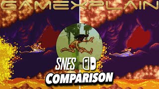 Aladdin & Jungle Book: Disney Classics Graphics Comparison (SNES vs Switch)