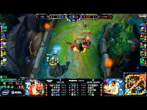 World Elite vs Gambit Gaming - IEM World Championship Gruppenphase