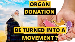Can Organ Donation Be Turned Into a Movement? | Sadhguru | Life Lesson | #Shorts  |OmwSg