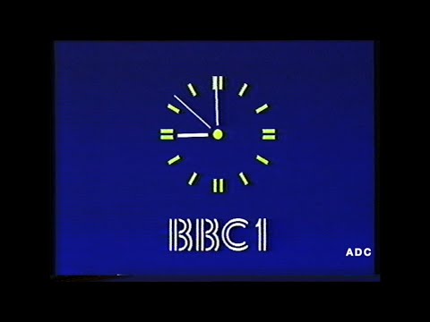 BBC1 announcer Richard Straker 2nd February 1984