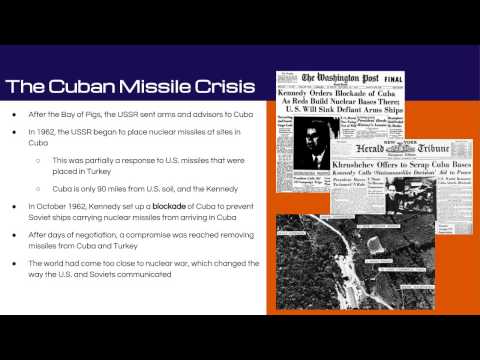 The Height of the Cold War 1960-1975