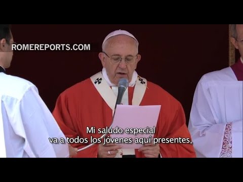 Papa a los jóvenes: Espero que vengáis muchos a la JMJ de Cracovia