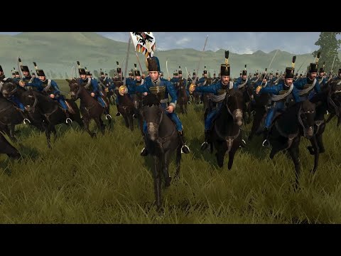 Skirmish between Hungarian Hussars and French republican Chasseurs à cheval