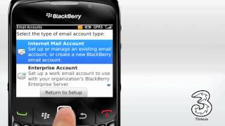 How to setup email on your Blackberry