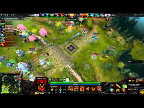 Secret vs EHOME The international 2015 Upper Bracket 1D game 1
