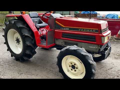 YANMAR FX335 4x4 Compact Tractor