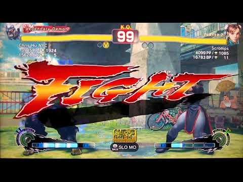 SSF4 AE:2012 Chris Hu (Oni) vs Scromps (Chun Li)