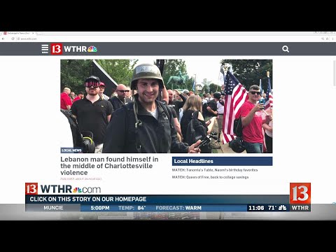 Ball State student in Charlottesville