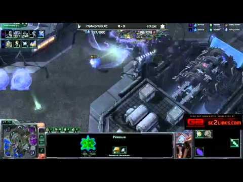 G4 EGiNcontroL v coLqxc | GamersAbyss.com & SC2Links.com $100 Showmatch