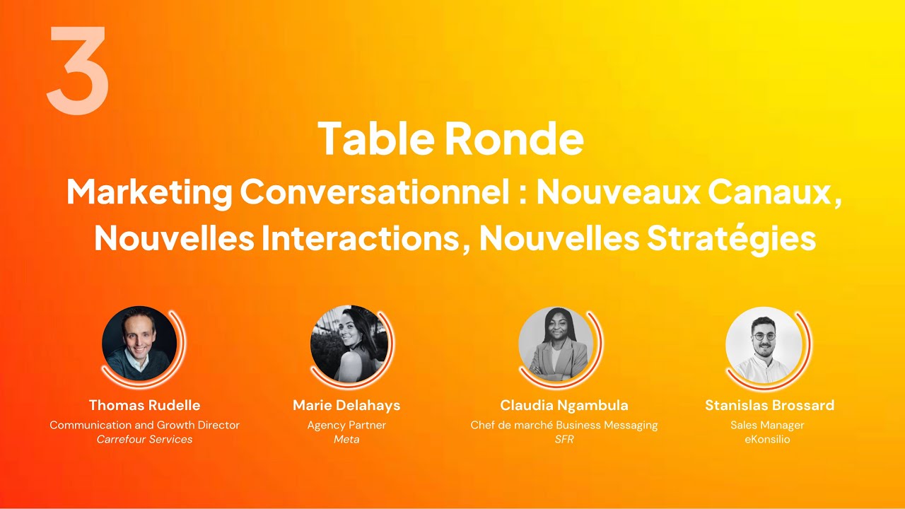 Table Ronde Marketing Conversationnel