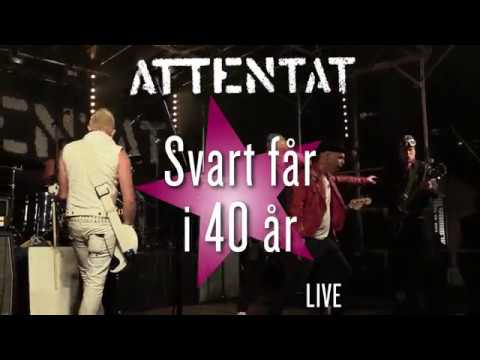 Attentat "Svart får i 40 år" Turné 2018