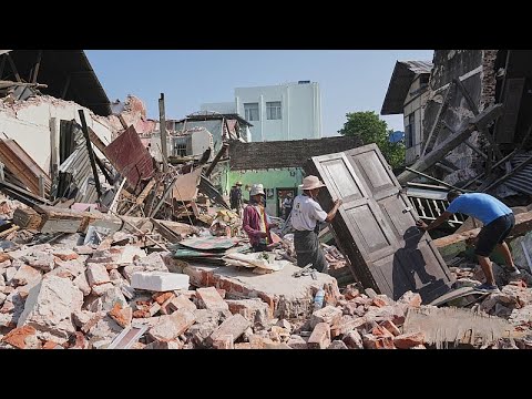 Hopes fading for more survivors in Myanmar's devastating earthquake