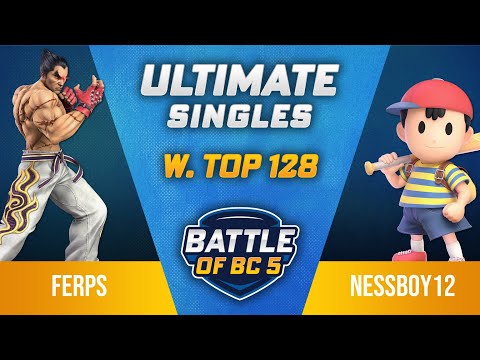 Ferps (Kazuya) vs Nessboy12 (Ness) - Ultimate Singles Winners Top 128 - Battle of BC 5