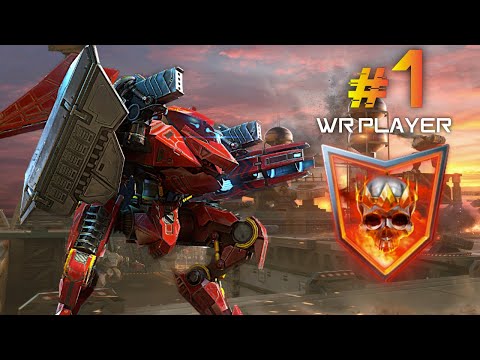 The #1 WR Player In The World... King Of Legend League - Elite War Robots Duo Gameplay