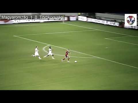 Magyarország - Törökország  2 : 0  (Varga Kevin gólja)