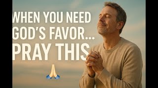PRAY THIS Before You Start Your Day | God’s Favor & Mercy Morning Prayer 🙏 | Lamentations 3:22–23